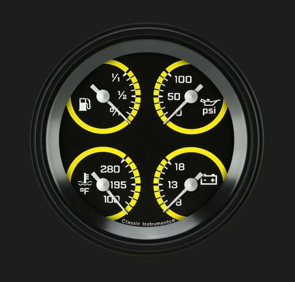 AutoCross Yellow 3 3_8_ Quad AX77YBLF